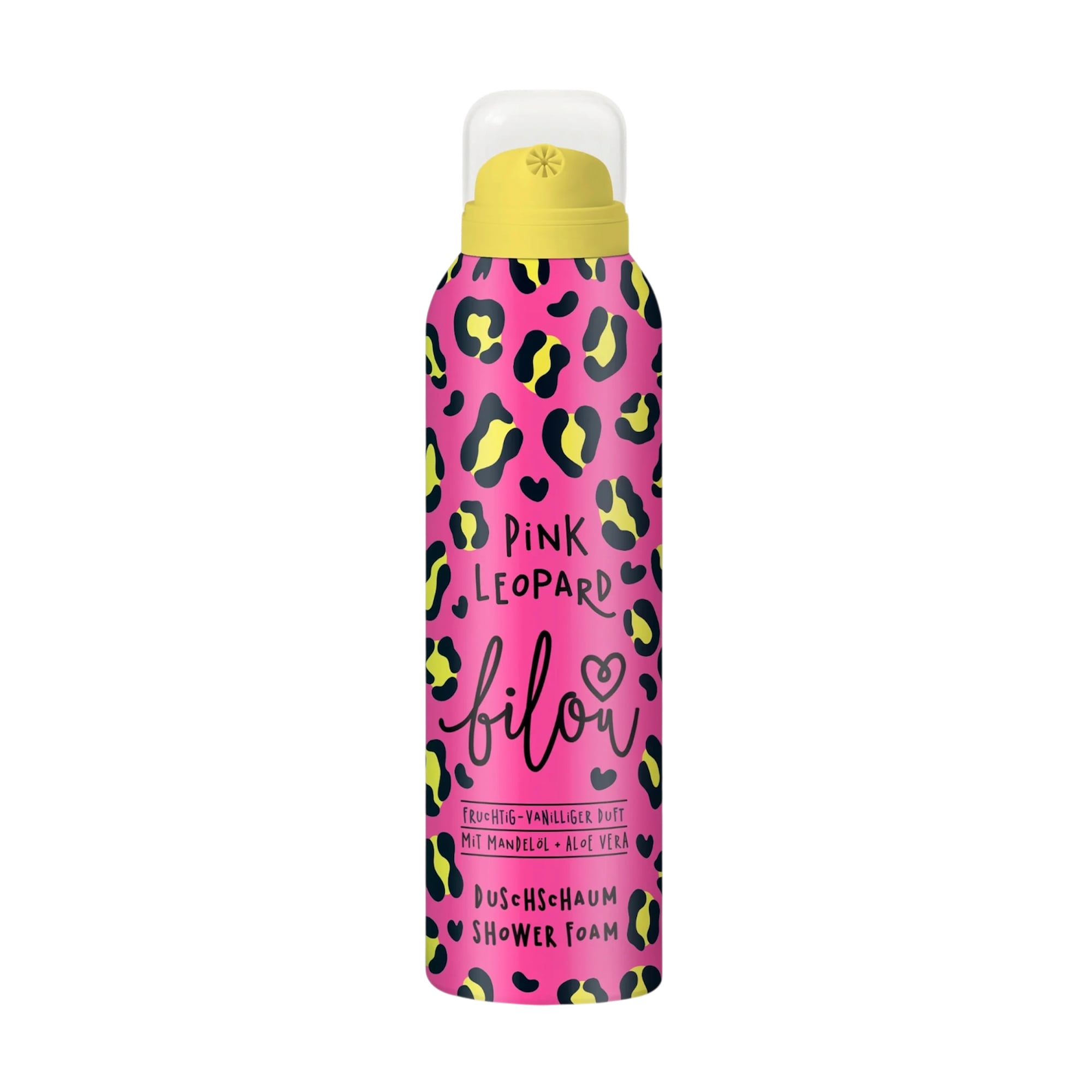 Пінка для душу Bilou Pink Leopard Shower Foam, 200 мл